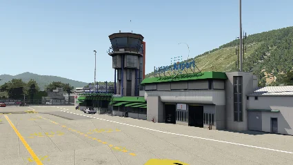 X-Plane 11 - Add-on: Aerosoft - Airport Lugano DLC