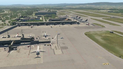 X-Plane 11 - Add-on: Aerosoft - Airport Oslo DLC