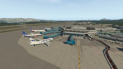 X-Plane 11 - Add-on: Aerosoft - Airport Bergen DLC