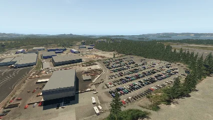 X-Plane 11 - Add-on: Aerosoft - Airport Bergen DLC