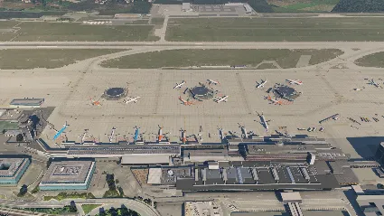 X-Plane 11 - Add-on: Aerosoft - Airport Genf DLC