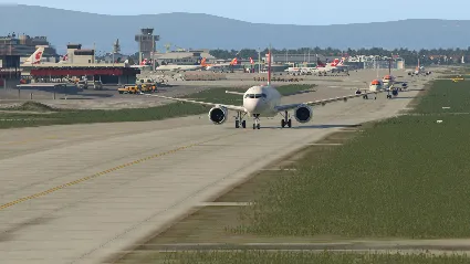 X-Plane 11 - Add-on: Aerosoft - Airport Genf DLC