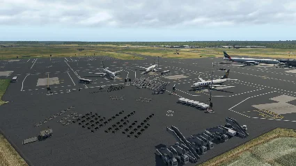 X-Plane 11 - Add-on: Aerosoft - Airport Newcastle DLC