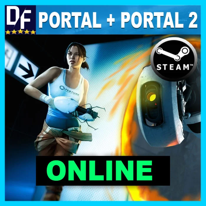 ・PORTAL + PORTAL 2 — ОНЛАЙН ・STEAM АККАУНТ・