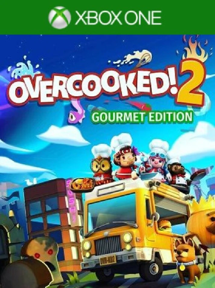 Overcooked! 2 Gourmet Edition XBOX ONE / X|S Code 🔑