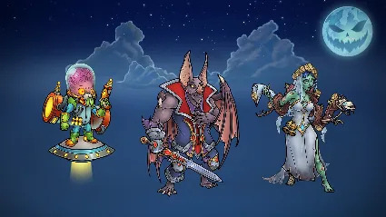 Across The Obelisk: Spooky night in Senenthia DLC