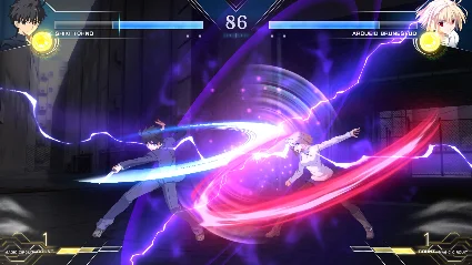 MELTY BLOOD: TYPE LUMINA - Shiki Tohno Round Announceme