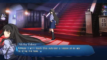 MELTY BLOOD: TYPE LUMINA - Akiha Tohno Round Announceme