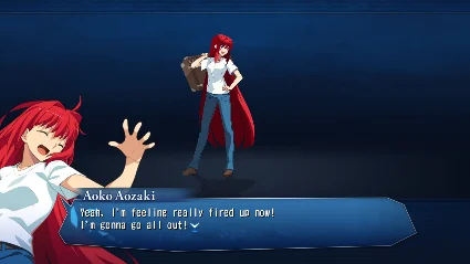 MELTY BLOOD: TYPE LUMINA - Aoko Aozaki Round Announceme