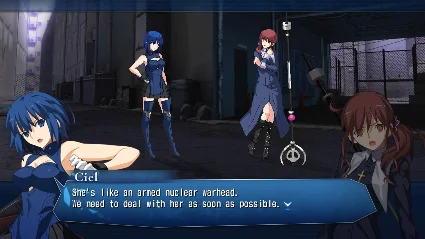 MELTY BLOOD: TYPE LUMINA - Powered Ciel Round Announcem