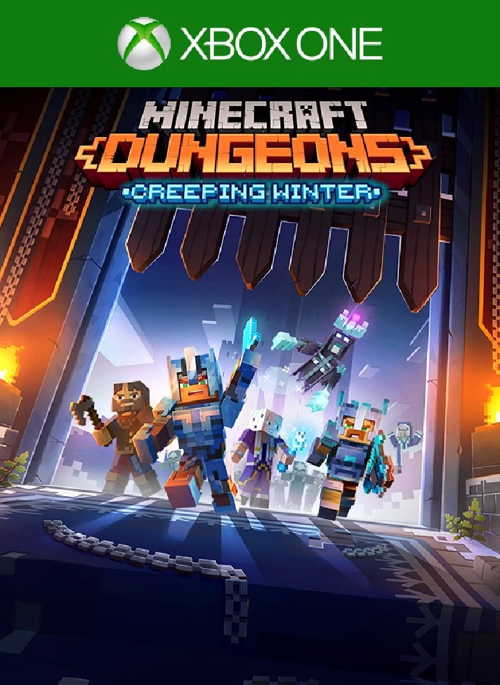 ❗MINECRAFT DUNGEONS: CREEPING WINTER❗XBOX ONE/X|S🔑KEY