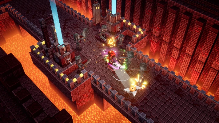 MINECRAFT DUNGEONS: FLAMES OF THE NETHER❗XBOX KEY❗