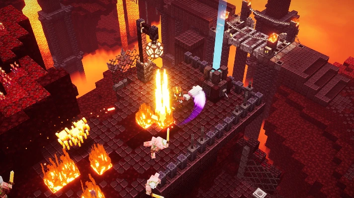 MINECRAFT DUNGEONS: FLAMES OF THE NETHER FOR WINDOWS