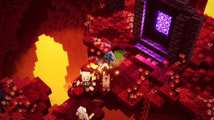 MINECRAFT DUNGEONS: FLAMES OF THE NETHER FOR WINDOWS