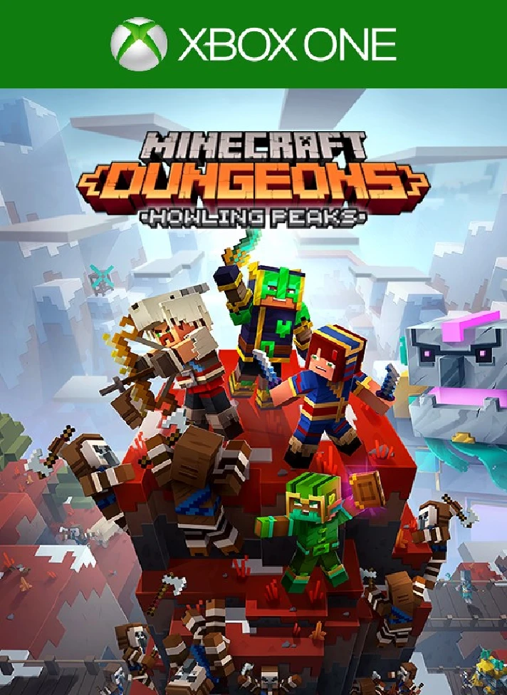 ❗MINECRAFT DUNGEONS: HOWLING PEAKS❗XBOX ONE/X|S🔑KEY