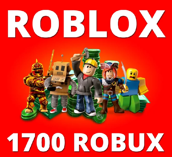 ROBLOX GIFT CARD - 1700 ROBUX ✅CODE FOR ALL REGIONS 🔑