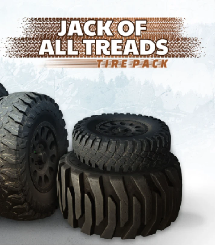 🔴 SnowRunner - Jack of All Treads Tire Pack ✅ EGS 🔴