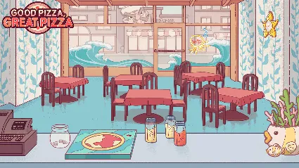 Good Pizza, Great Pizza - Deep Dish Sea Set - Earth 202