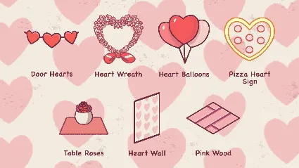 I Love Pizza Set - Valentine's 2019 Shop DLC