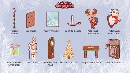 Good Pizza, Great Pizza - Cozy Cabin Set - Winter 2020