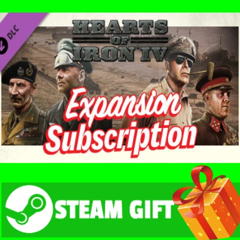 ⭐️ Hearts of Iron IV - Expansion Subscription STEAM