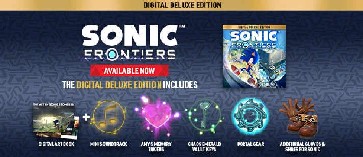 Sonic Frontiers – Digital Deluxe (Steam Gift RU)