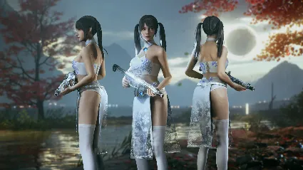 Bright Memory: Infinite Cheongsam (Blue Flowers) DLC