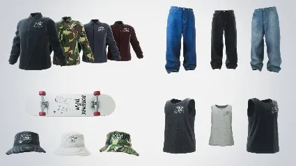 Skater XL - Tampa Pro 2022 Gear Pack For Charity DLC