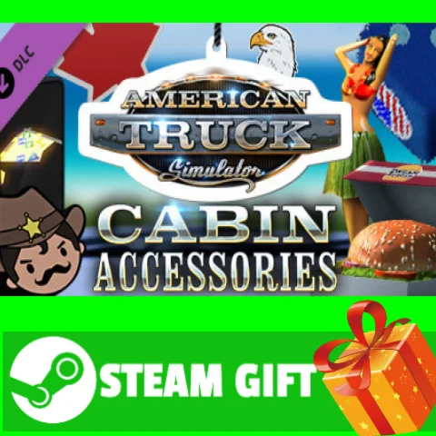 ⭐️ American Truck Simulator - Cabin Accessories STEAM