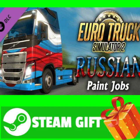 ⭐️ Euro Truck Simulator 2 - Russian Paint Jobs Pack