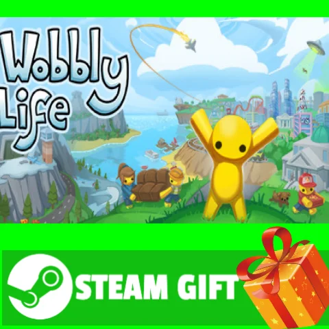 ⭐️ВСЕ СТРАНЫ+РОССИЯ⭐️ Wobbly Life Steam Gift