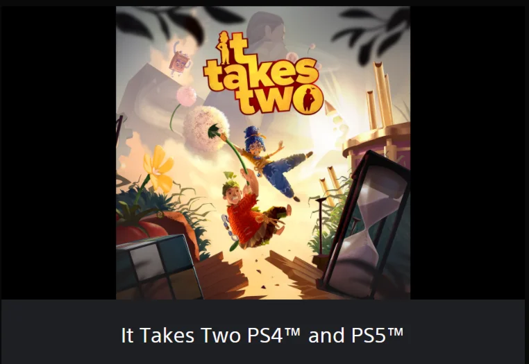 It Takes Two  PS4 / PS5 ТУРЦИЯ