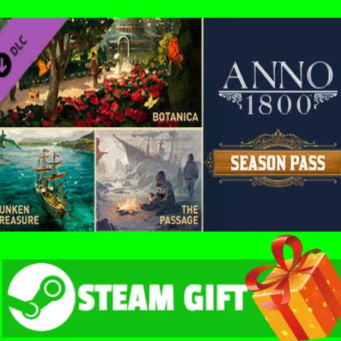 ⭐️ВСЕ СТРАНЫ+РОССИЯ⭐️ Anno 1800 - Season 1 Pass STEAM