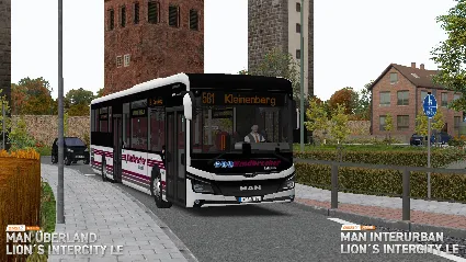 OMSI 2 Add-on MAN Überland Lion's Intercity LE DLC
