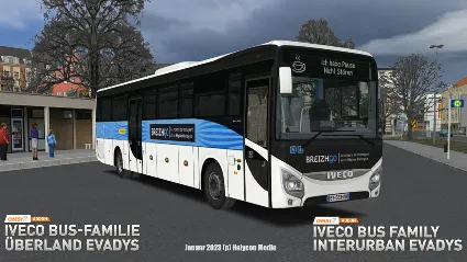 OMSI 2 Add-on IVECO Bus-Familie Überland Evadys DLC