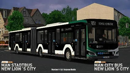 OMSI 2 Add-on MAN Stadtbus New Lion´s City DLC