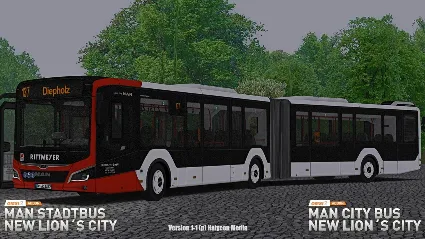 OMSI 2 Add-on MAN Stadtbus New Lion´s City DLC