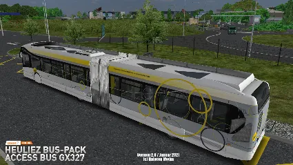 OMSI 2 Add-on Heuliez Bus-Pack Access Bus GX327 DLC