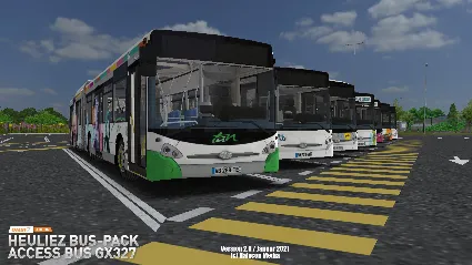 OMSI 2 Add-on Heuliez Bus-Pack Access Bus GX327 DLC