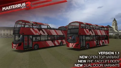 OMSI 2 Add-On Masterbus Gen 3 Pack DLC * STEAM RU 🔥