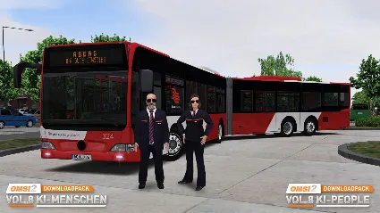 OMSI 2 Add-on Downloadpack Vol. 8 – KI-Menschen DLC