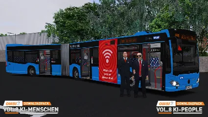 OMSI 2 Add-on Downloadpack Vol. 8 – KI-Menschen DLC