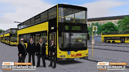 OMSI 2 Add-on Downloadpack Vol. 8 – KI-Menschen DLC