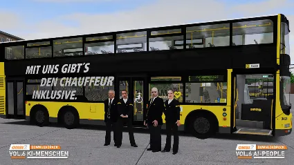 OMSI 2 Add-on Downloadpack Vol. 6 - KI-Menschen DLC