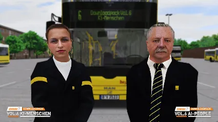 OMSI 2 Add-on Downloadpack Vol. 6 - KI-Menschen DLC