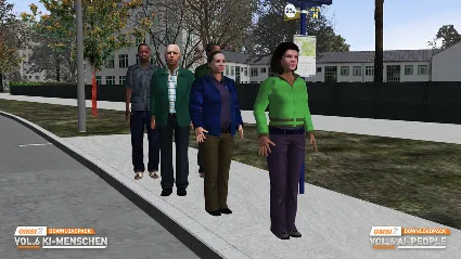 OMSI 2 Add-on Downloadpack Vol. 6 - KI-Menschen DLC