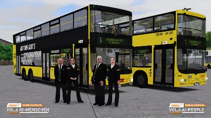 OMSI 2 Add-on Downloadpack Vol. 6 - KI-Menschen DLC