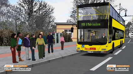 OMSI 2 Add-on Downloadpack Vol. 6 - KI-Menschen DLC