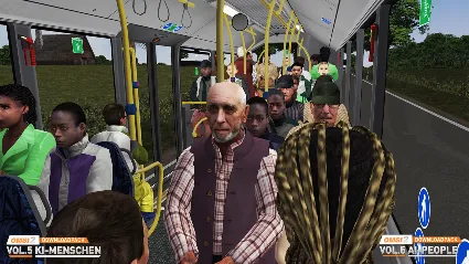 OMSI 2 Add-on Downloadpack Vol. 5 – KI-Menschen DLC