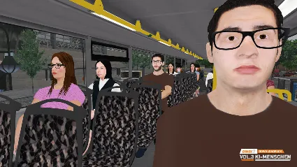 OMSI 2 Add-on Downloadpack Vol. 3 – KI-Menschen DLC